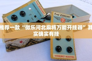 推荐一款“微乐河北麻将万能开挂器”其实确实有挂