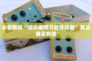 必看教程“微乐麻将万能开挂器”其实确实有挂